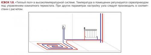 Можно ли использовать теплый пол в сочетании с центральным отоплением. Тёплый пол(водяной) и центральное отопление.