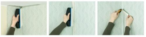 Как правильно клеить бумажные обои в углах. Как правильно клеить обои на внутренних углах: стандартный алгоритм