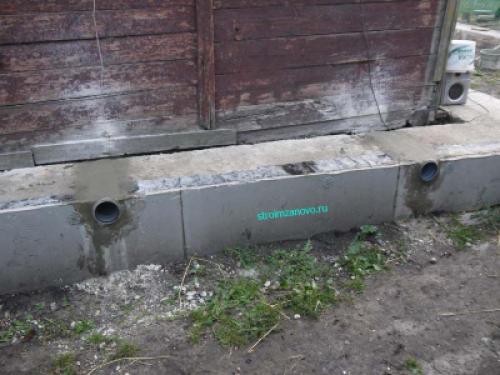 Пленка в подполье. Гидроизоляция подпольного пространства в частном доме