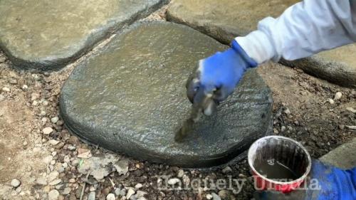 Копеечный камень своими руками. Процесс изготовления имитации