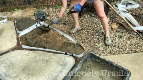 Копеечный камень своими руками. Процесс изготовления имитации