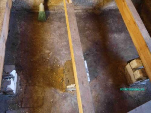 Пленка в подполье. Гидроизоляция подпольного пространства в частном доме