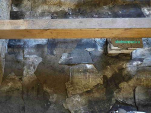 Пленка в подполье. Гидроизоляция подпольного пространства в частном доме