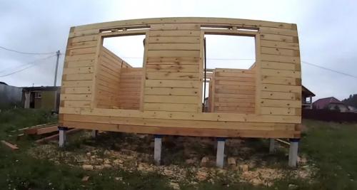 Строительство деревянного дома от А до Я. Дом из бруса своими руками