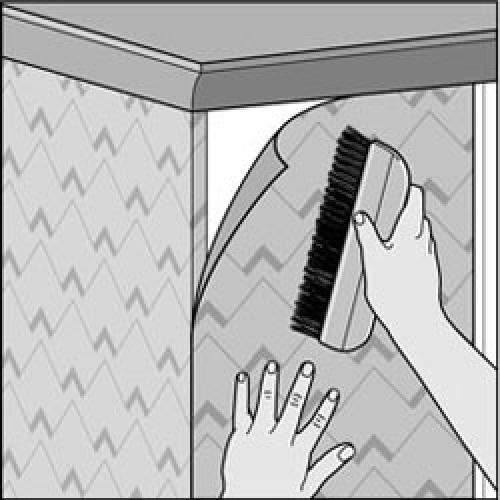 Как клеить обои в углах с рисунком. Секреты ровного наклеивания