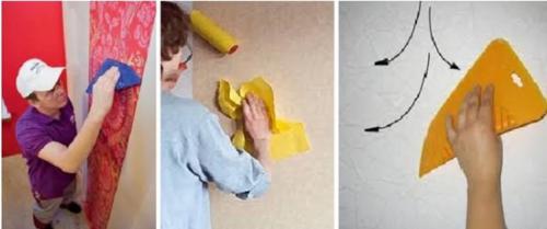 Как клеить обои на потолок с закругленными углами. Как правильно клеить обои на внутренних углах: стандартный алгоритм