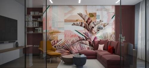 Как скомбинировать обои двух видов. Как комбинировать обои между собой: варианты и сочетания