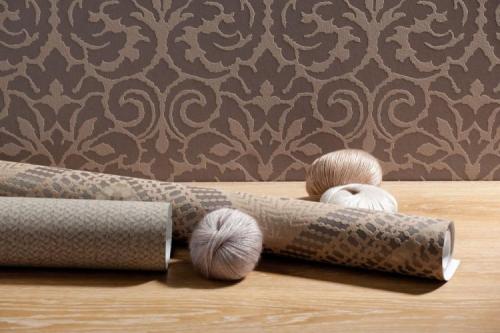 Обои геометрия на кухне. Виды обоев для кухни