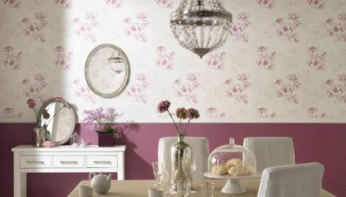 Обои на стене в рамке. Как крепятся на стенах молдинги и какой дают эффект? 07