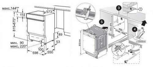 Как встроить не встраиваемую посудомоечную машину. Как встроить посудомоечную машину в кухню