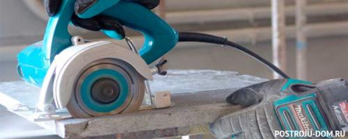 На каких оборотах резать керамогранит. Как резать керамогранитную плитку в домашних условиях?