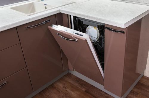 Как встроить посудомоечную машину под мойку. Встроенная