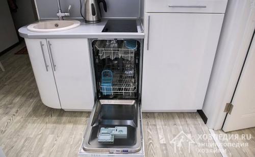 Как встроить посудомоечную машину bosch. Где расположить посудомойку
