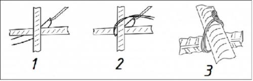 Как вязать арматуру крючком. Как вязать арматуру при помощи крючка
