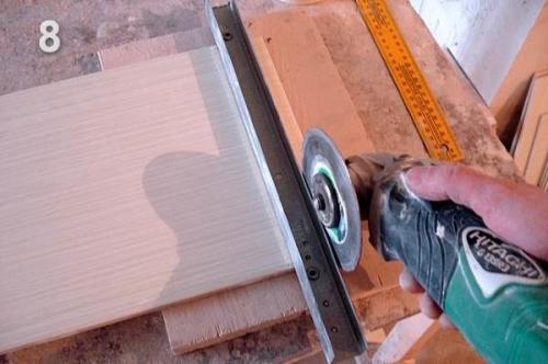 Как правильно резать плитку болгаркой. Прямой рез