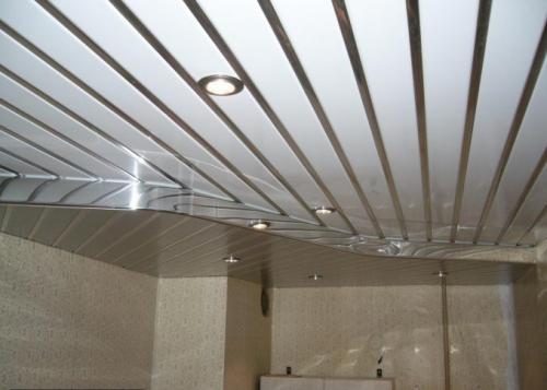 Потолок из панелей пвх. Виды пластиковых панелей для потолков
