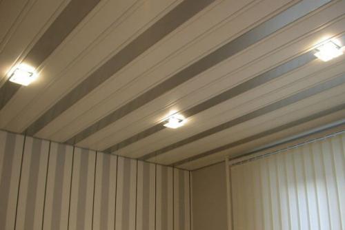 Монтаж потолка из панелей ПВХ своими руками. ПВХ-панели –, что это? 08