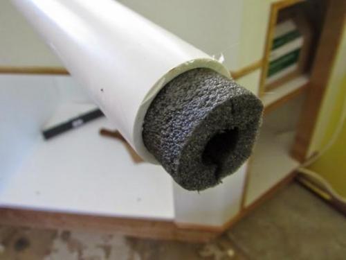 Как утеплить канализационную трубу под полом. Материалы, которые используют для утепления канализационных труб