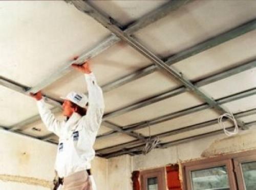 Обрешетка для панелей ПВХ на потолок. Обрешетка потолка под пластиковые панели своими руками