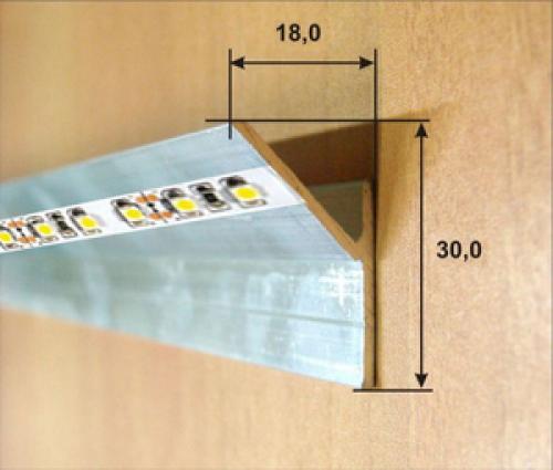 Светодиодная лента для подсветки потолков. Осознанный отбор 03