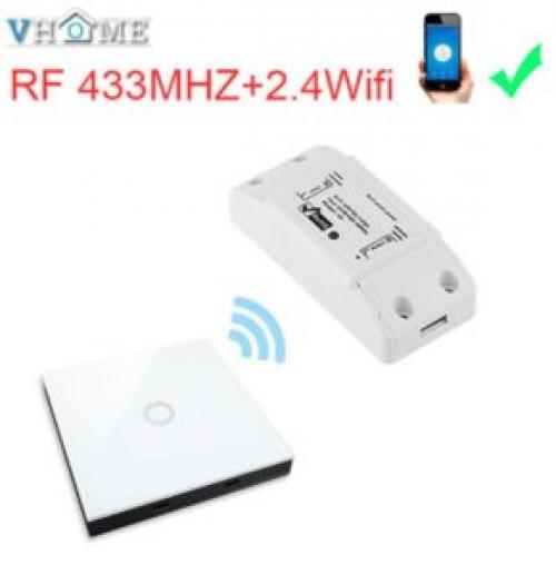 Как подключить сенсорный выключатель с Алиэкспресс. Беспроводной сенсорный выключатель с Алиэкспресс