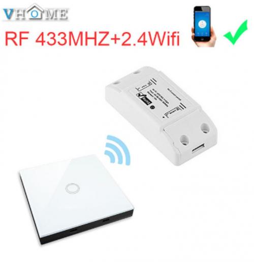 Как подключить сенсорный выключатель с Алиэкспресс. Беспроводной сенсорный выключатель с Алиэкспресс