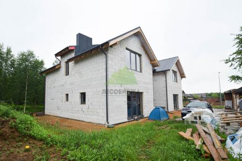 Недорогой и практичный вариант наружной отделки дома из газосиликата. Окрашивание стен из газобетона 08