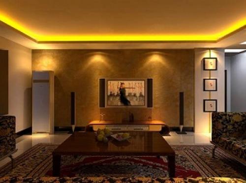 Потолочный светильник из светодиодной ленты. Виды подсветки