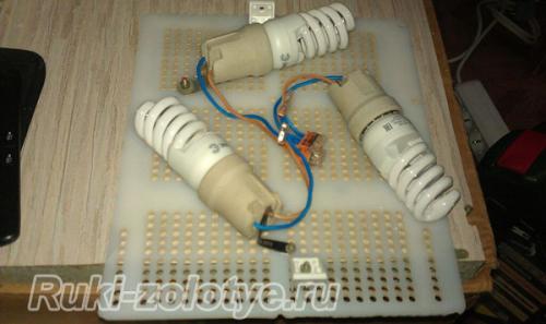 Люстра из профиля своими руками. Изготовление потолочного светильника своими руками.