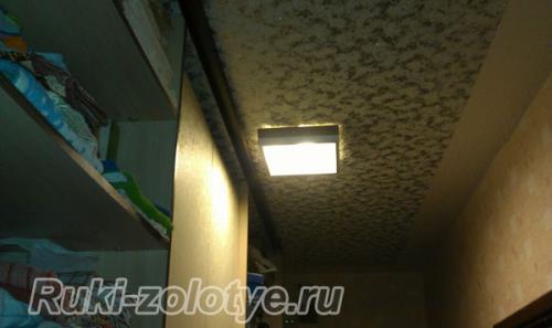 Люстра из профиля своими руками. Изготовление потолочного светильника своими руками.