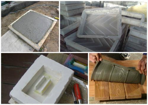 Плитка садовая своими руками. Можно ли сделать плитку своими руками