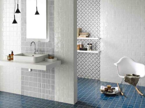 Укладка плитки в ванной комнате. Кафель для стен