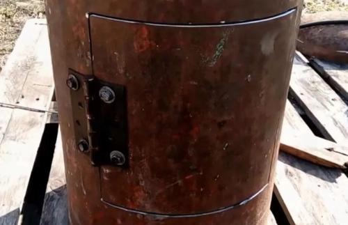 Печка под казан своими руками. Как сделать печь из газовых баллонов? 09 Печка под казан своими руками. Как сделать печь из газовых баллонов? 09