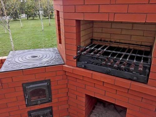 Квадратная печь для казана своими руками. Из кирпича