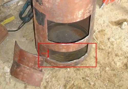 Печка под казан своими руками. Как сделать печь из газовых баллонов? 10 Печка под казан своими руками. Как сделать печь из газовых баллонов? 10