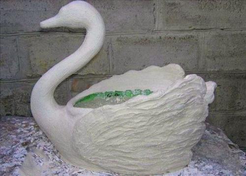 Пропорции гипса и воды для кашпо. Кашпо из гипса