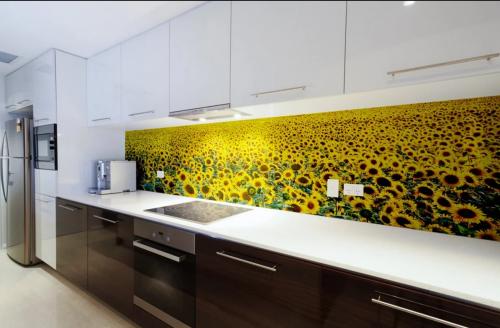 На какой высоте ложить плитку на кухне. Какой должна быть высота фартука на кухне от пола и столешницы