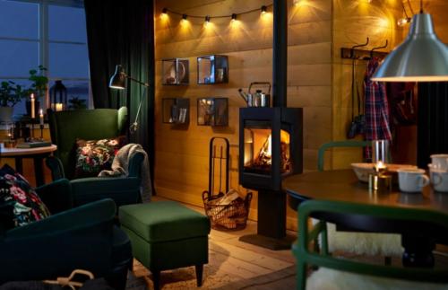 Синий цвет в гостиной: создание уютного и спокойной атмосферы 11