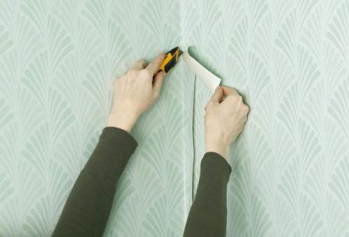 Как правильно подготовить стену перед оклейкой обоев в углах. Ровные углы