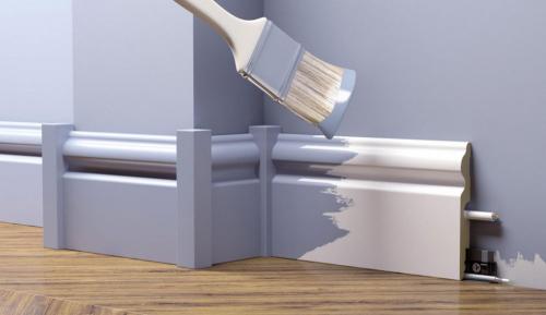 Что такое плинтус МДФ. Плинтус из МДФ