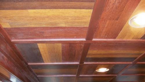 Потолок из ткани в беседке. Чем обшить потолок в беседке