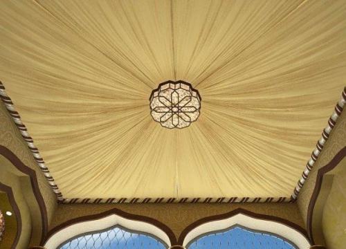 Ткань на потолок дома. Тканевые потолки и их дизайн