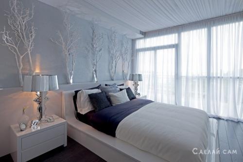 Драпировка потолка тканью. Тканевый потолок: особенности драпировки своими руками