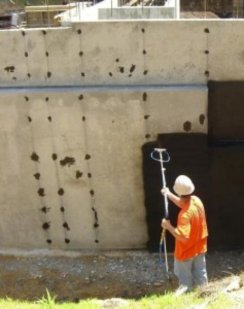 Обмазочная гидроизоляция фундамента. Особенности обмазочной гидроизоляции