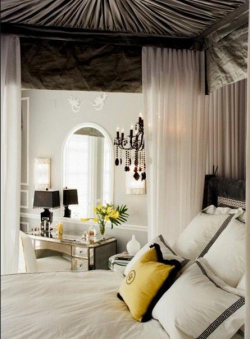 Парусный потолок. Драпировка потолка создаст нужный стиль