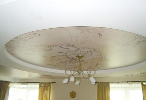 Как задрапировать потолок. Какую ткань лучше выбрать?