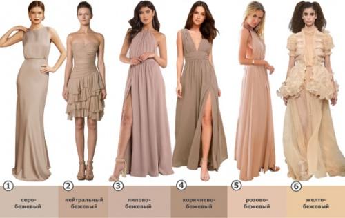 Сочетание зеленого и бежевого в одежде. Особенности бежевого цвета