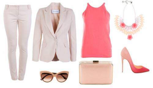 Сочетание серый и бежевый в одежде. Какие цвета сочетаются с бежевым в одежде