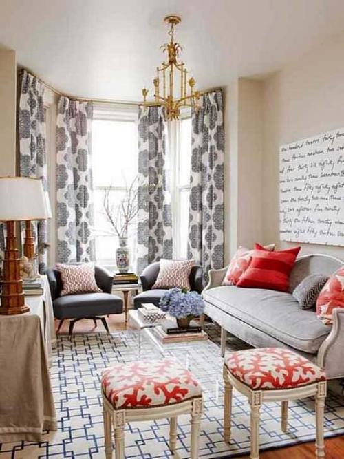 Сочетание красного и серого в интерьере. КРАСНО-СЕРАЯ ГОСТИНАЯ: ВЫБИРАЕМ ОТТЕНКИ