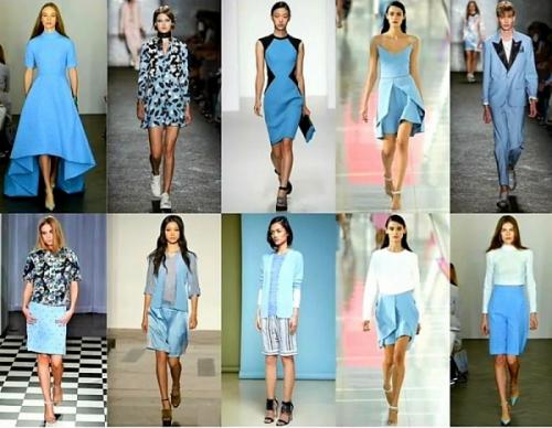 С каким цветом сочетается серо-голубой. Варианты сочетаний 16